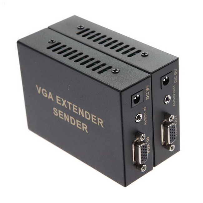 Bộ Khuếch đại VGA ra cáp mạng Lan 100m chính hãng giá rẻ nhất tp hcm