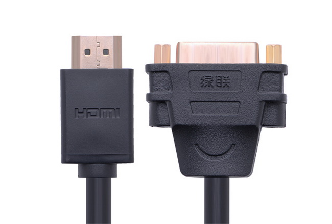 Đầu chuyển DVI to HDMI ugreen - thiết bị hỗ trợ hình ảnh full hd 1080p