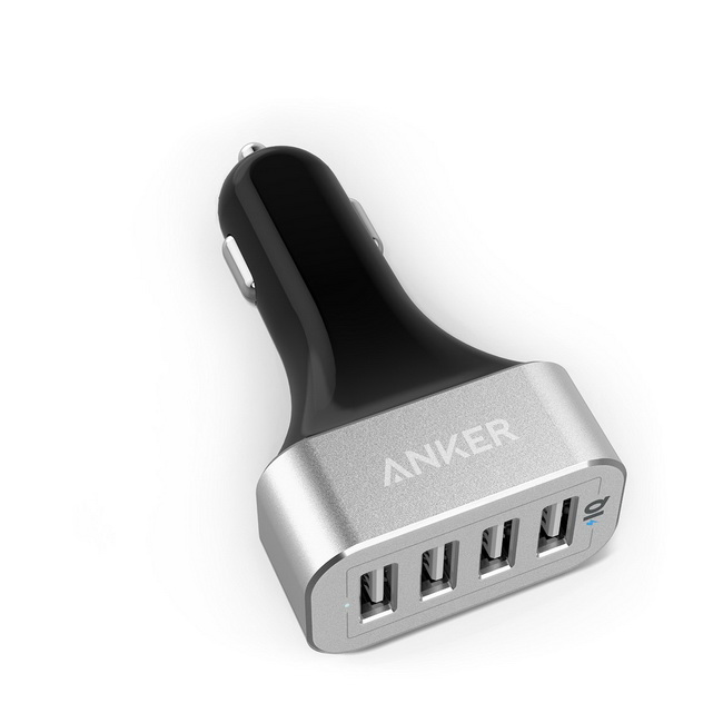 Sạc xe hơi - Anker  / 48W 4-Port USB Car Charger PowerIQ
